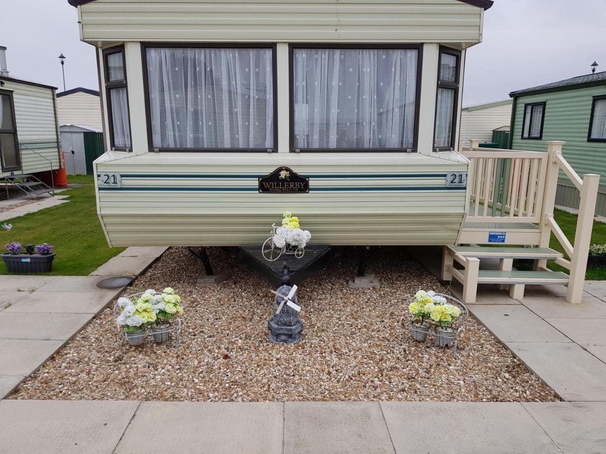 Suejaycaravan Hotell Skegness Eksteriør bilde